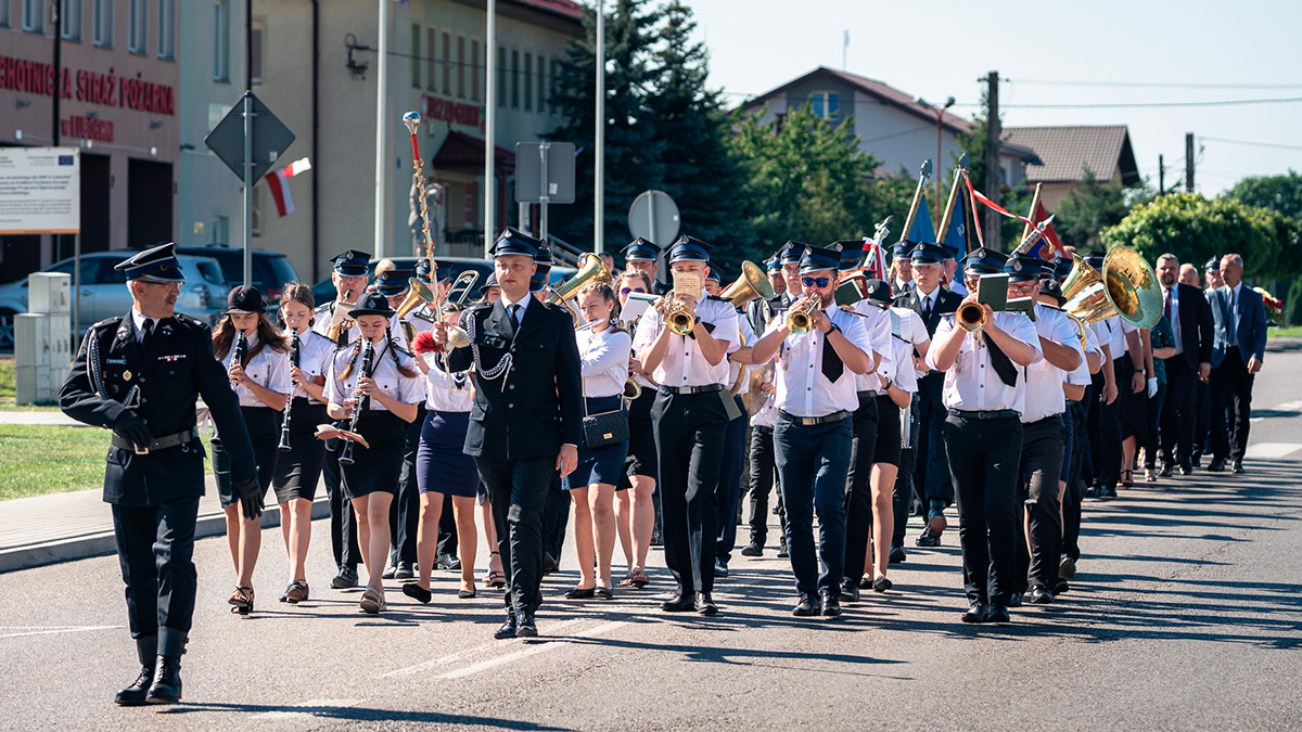 Orkiestra Ochotniczej Straży Pożarnej w Lubochni