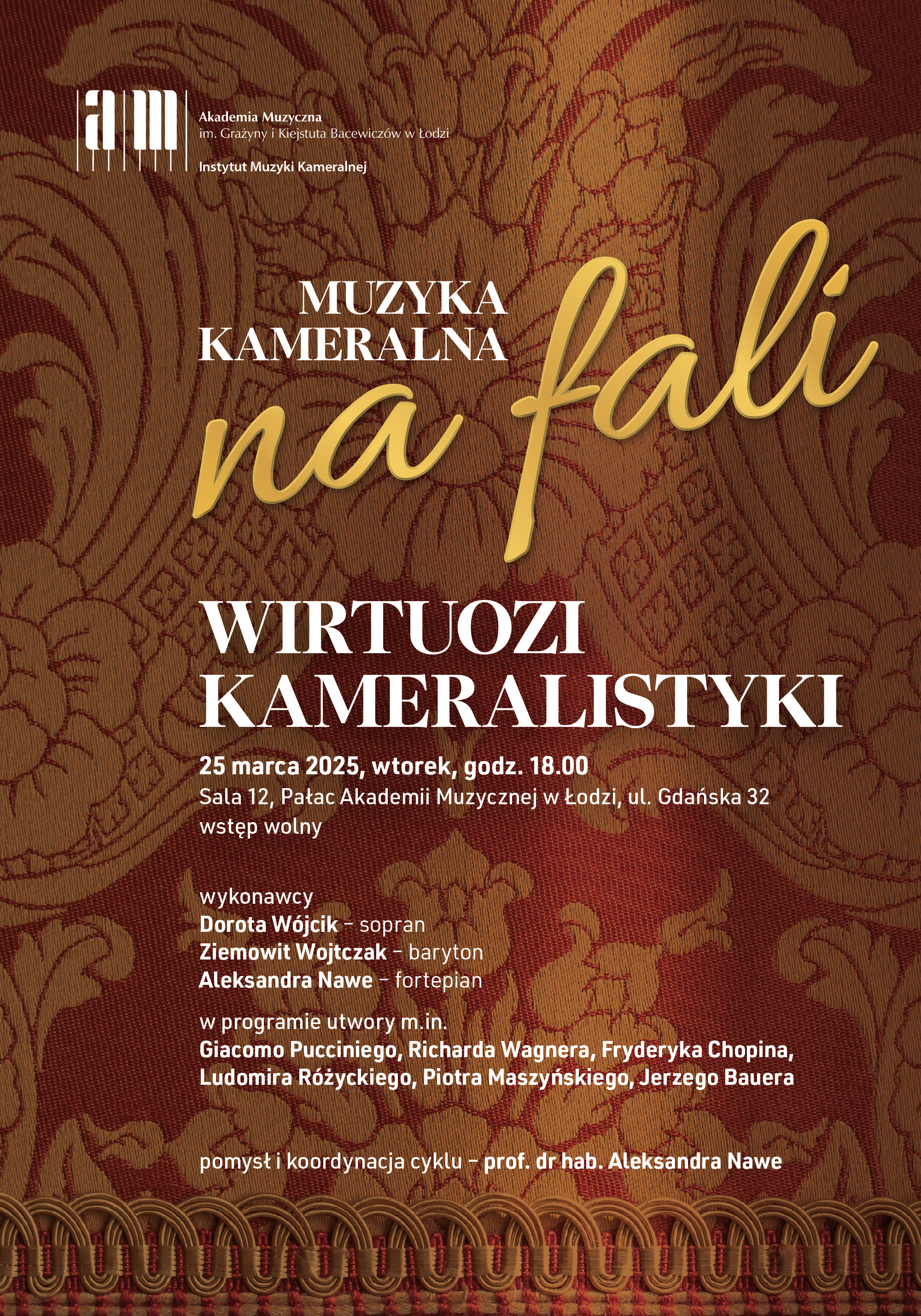 Koncert z cyklu MUZYKA KAMERALNA NA FALI