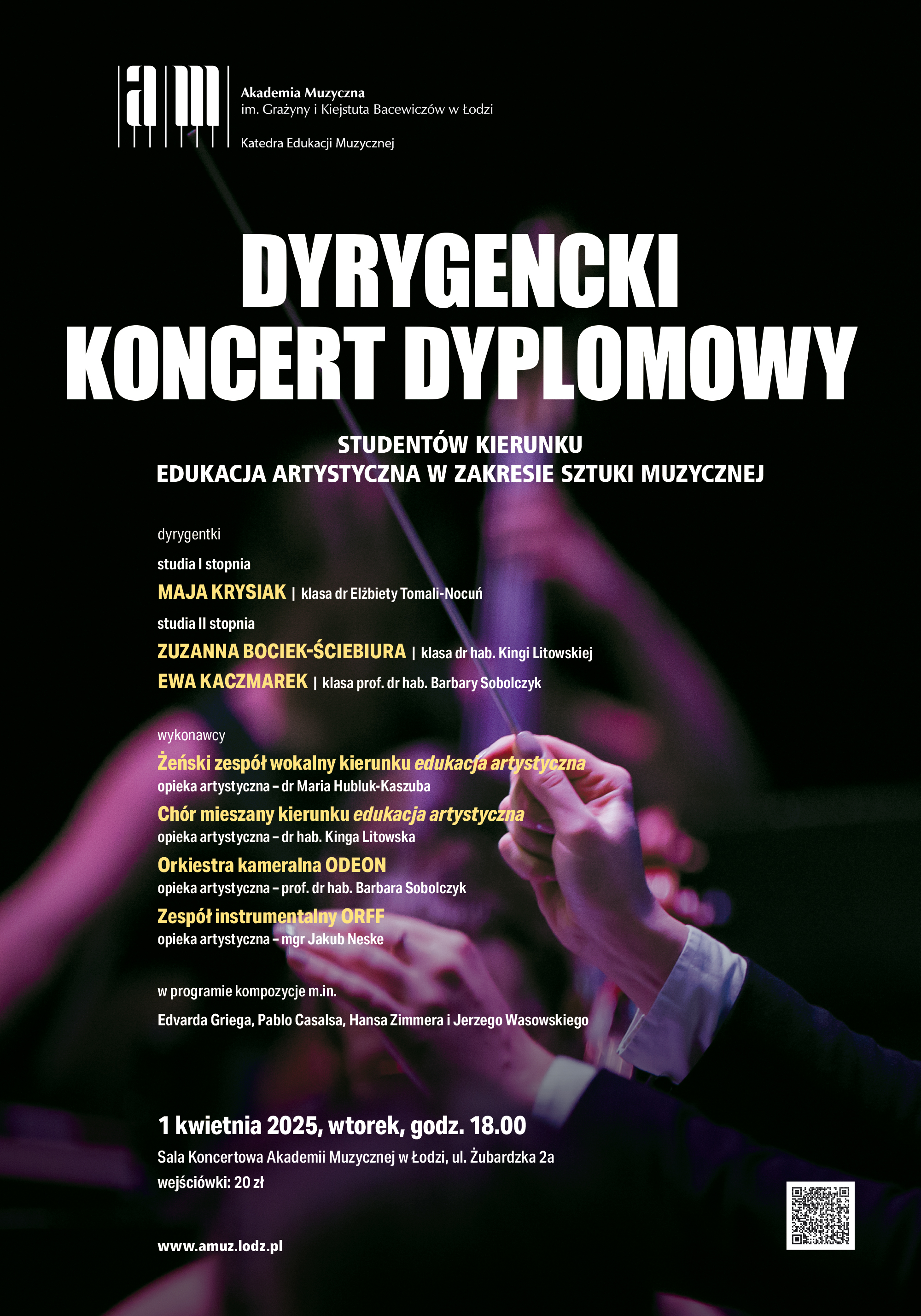 DYRYGENCKI KONCERT DYPLOMOWY