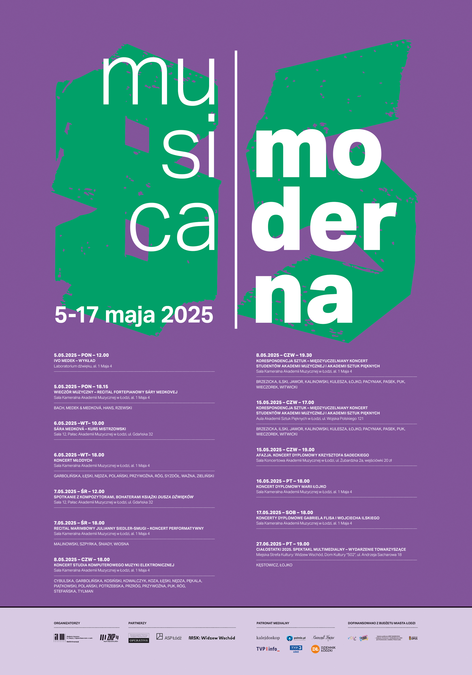 85. festiwal Musica Moderna