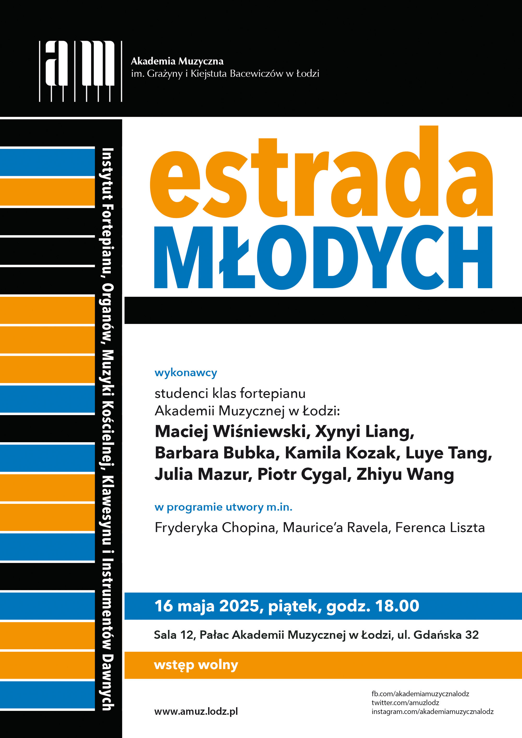 Koncert z cyklu ESTRADA MŁODYCH