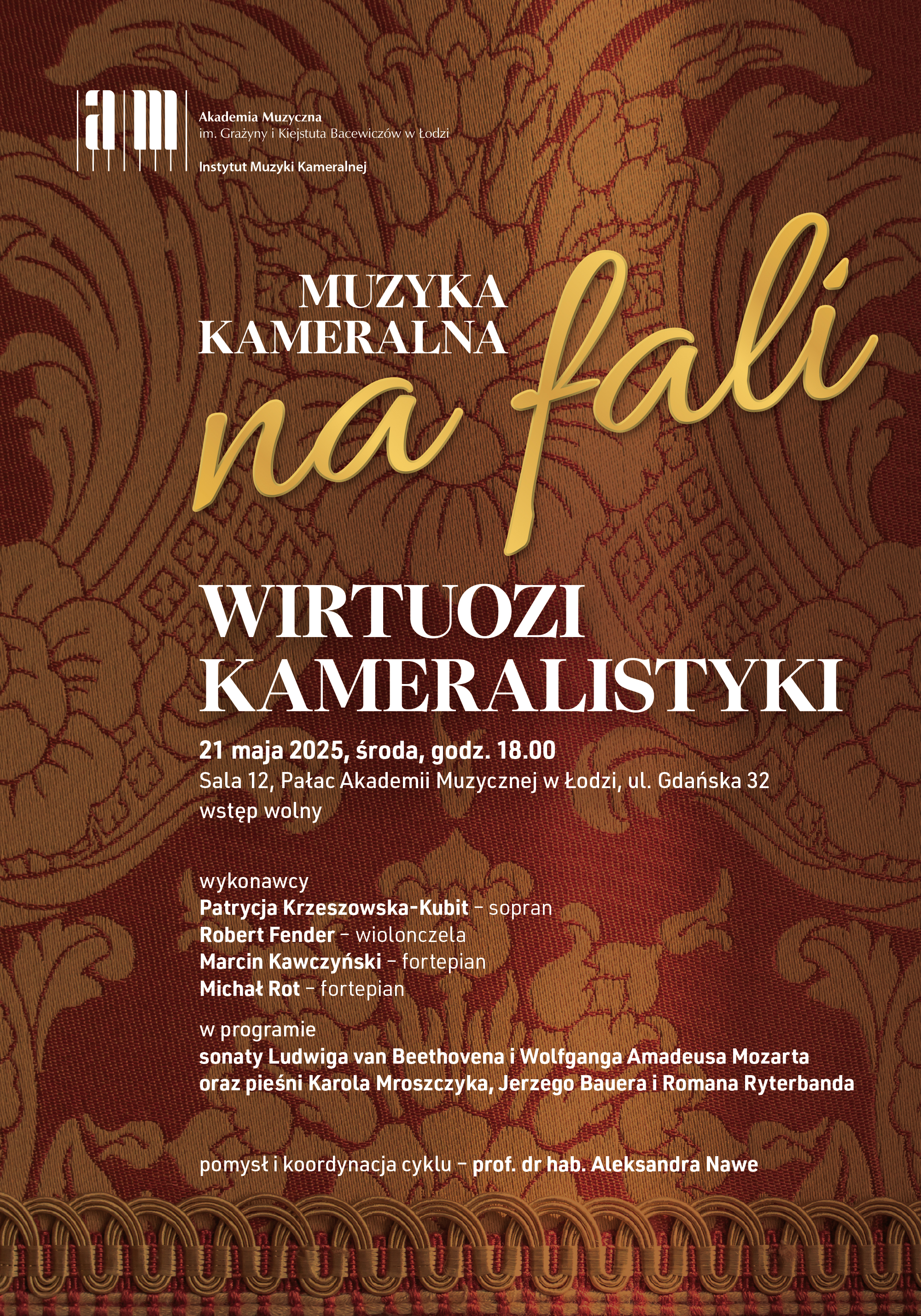 Koncert z cyklu MUZYKA KAMERALNA NA FALI