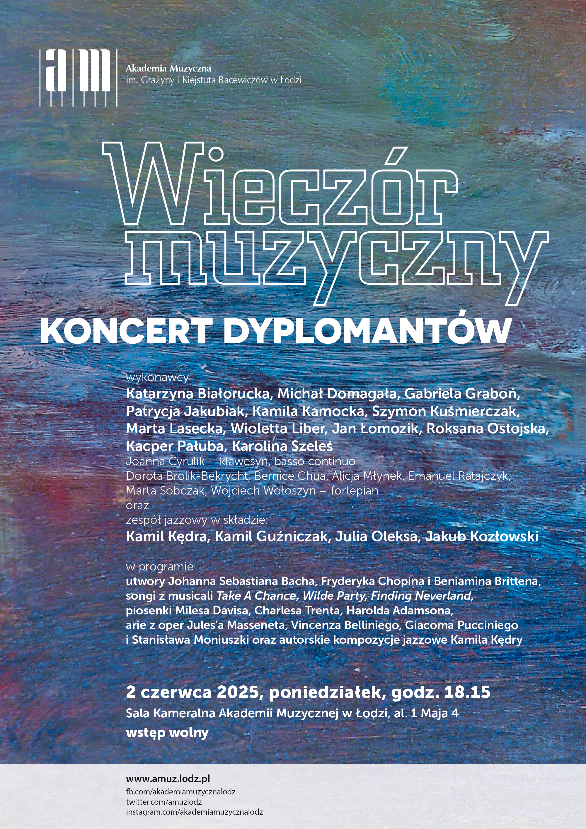 Wieczór muzyczny KONCERT DYPLOMANTÓW