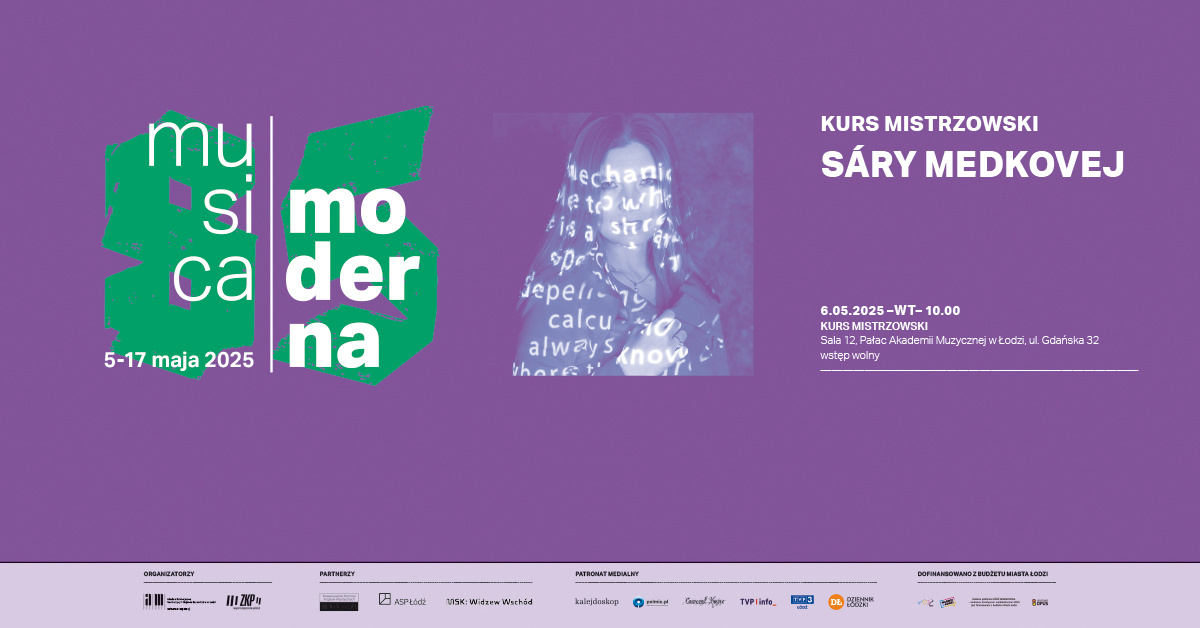 SÁRA MEDEK - Kurs Mistrzowski