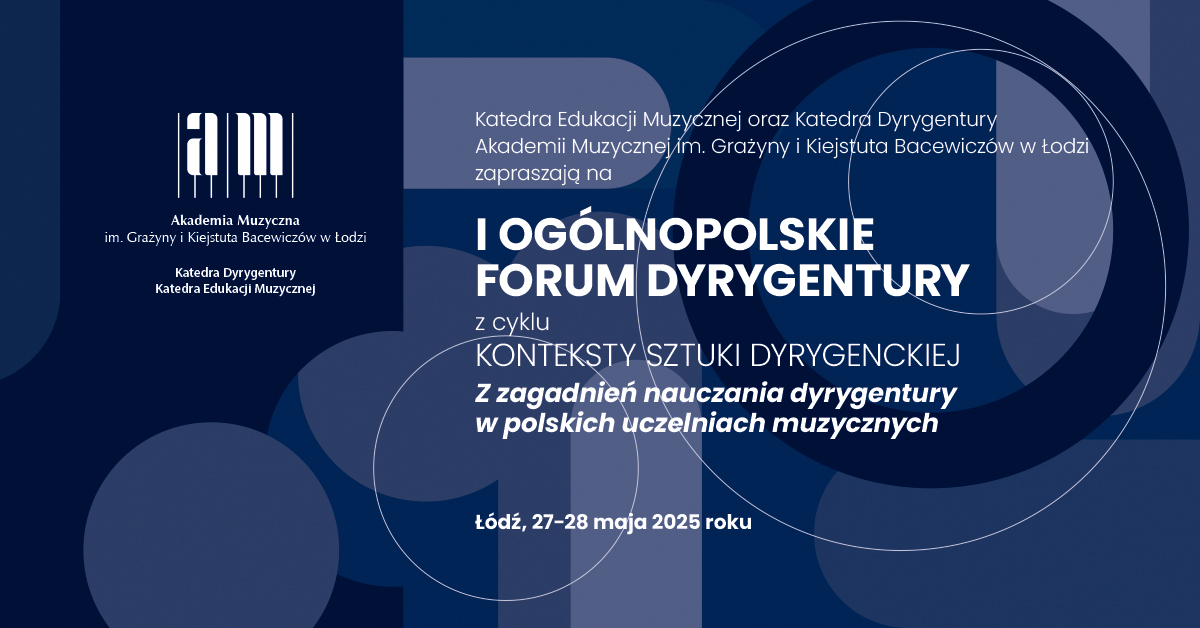 I Ogólnopolskie Forum Dyrygentury