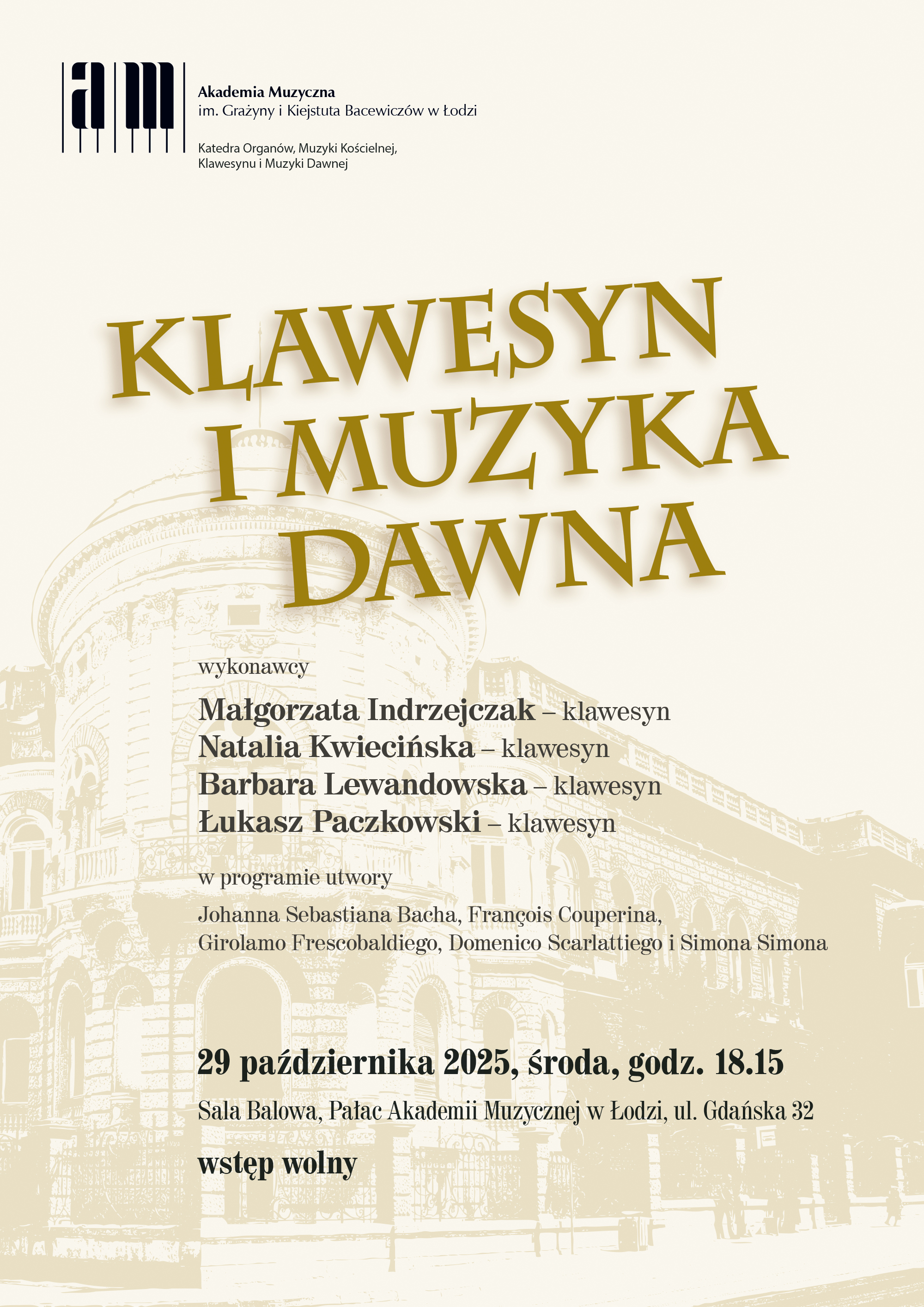Klawesyn I muzyka dawna
