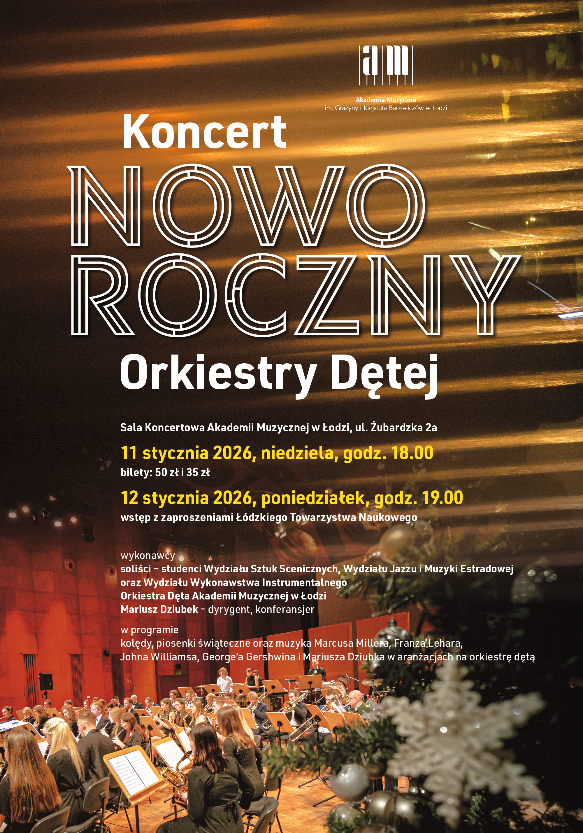 Koncert noworoczny Orkiestry Dętej
